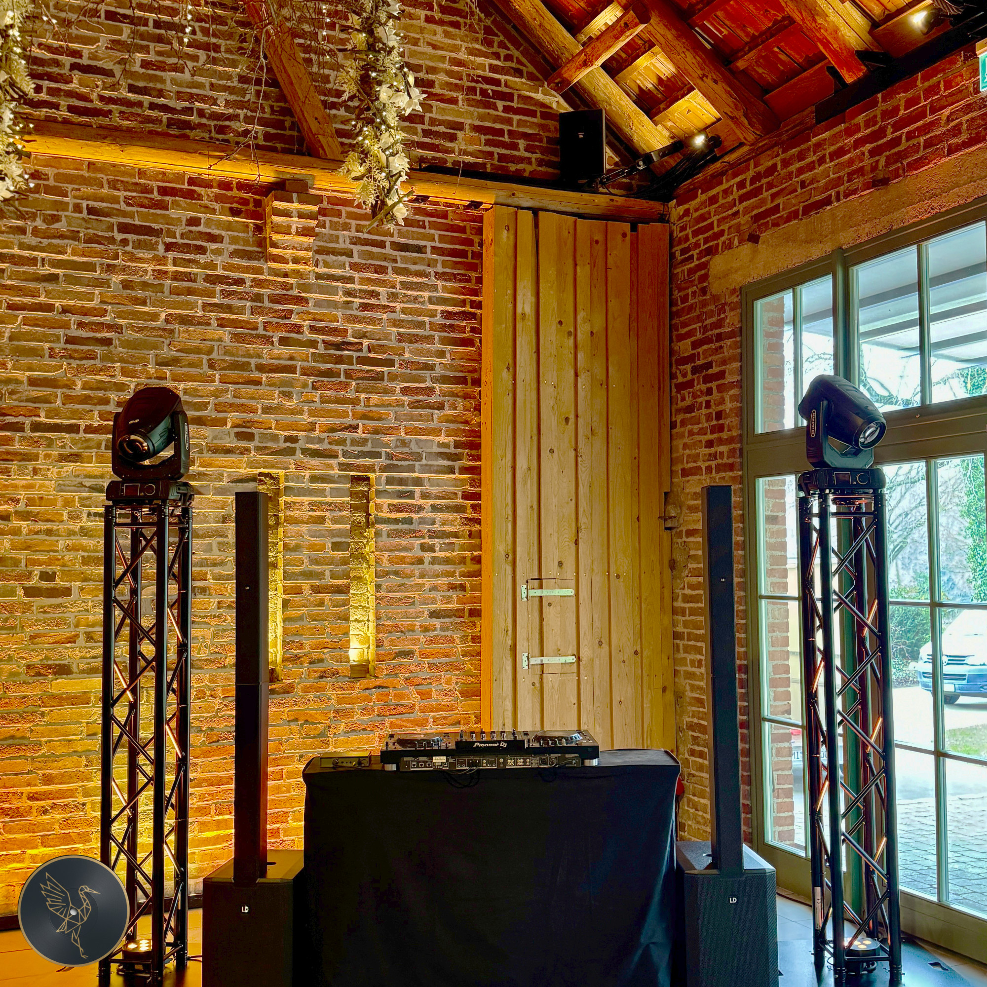 DJ-Setup Brüngers Rödinghausen mit Moving Heads